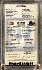 Trailriders Family Restaurant and Bar – 140 N Main St Eagar, AZ 85925 ...
